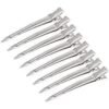 OMEY Professional Hair Clip(Pack of 12, Silver)
